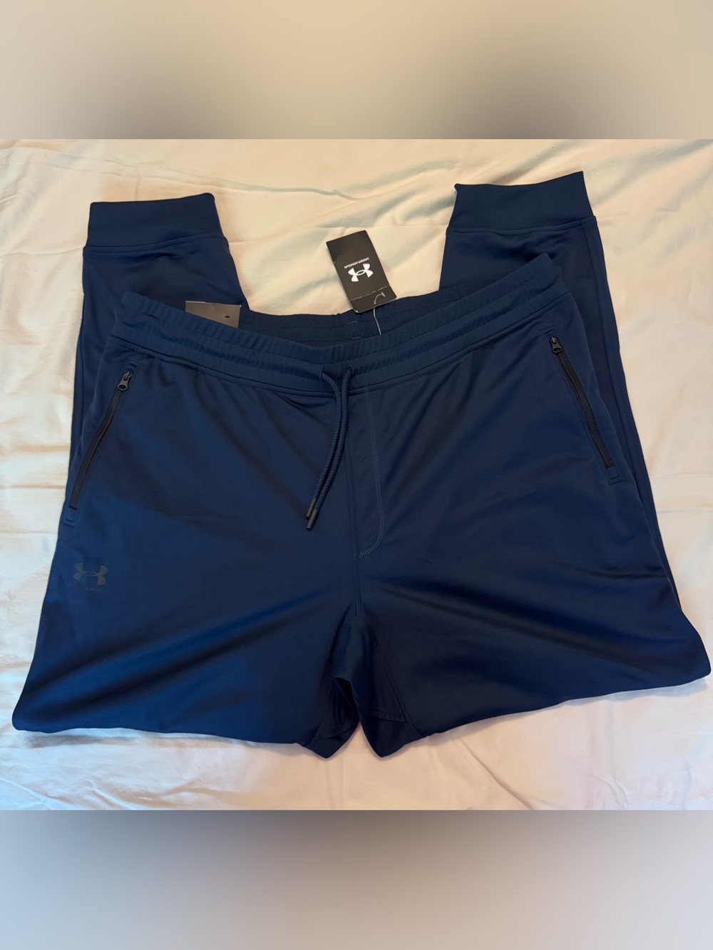 Under Armour Men's Dark Navy 2XL SPORTSTYLE TRICOT JOGGER
